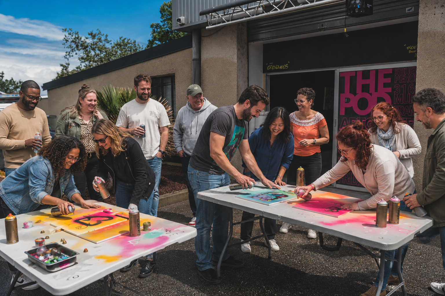 Creative team-building & seminars at [POD]