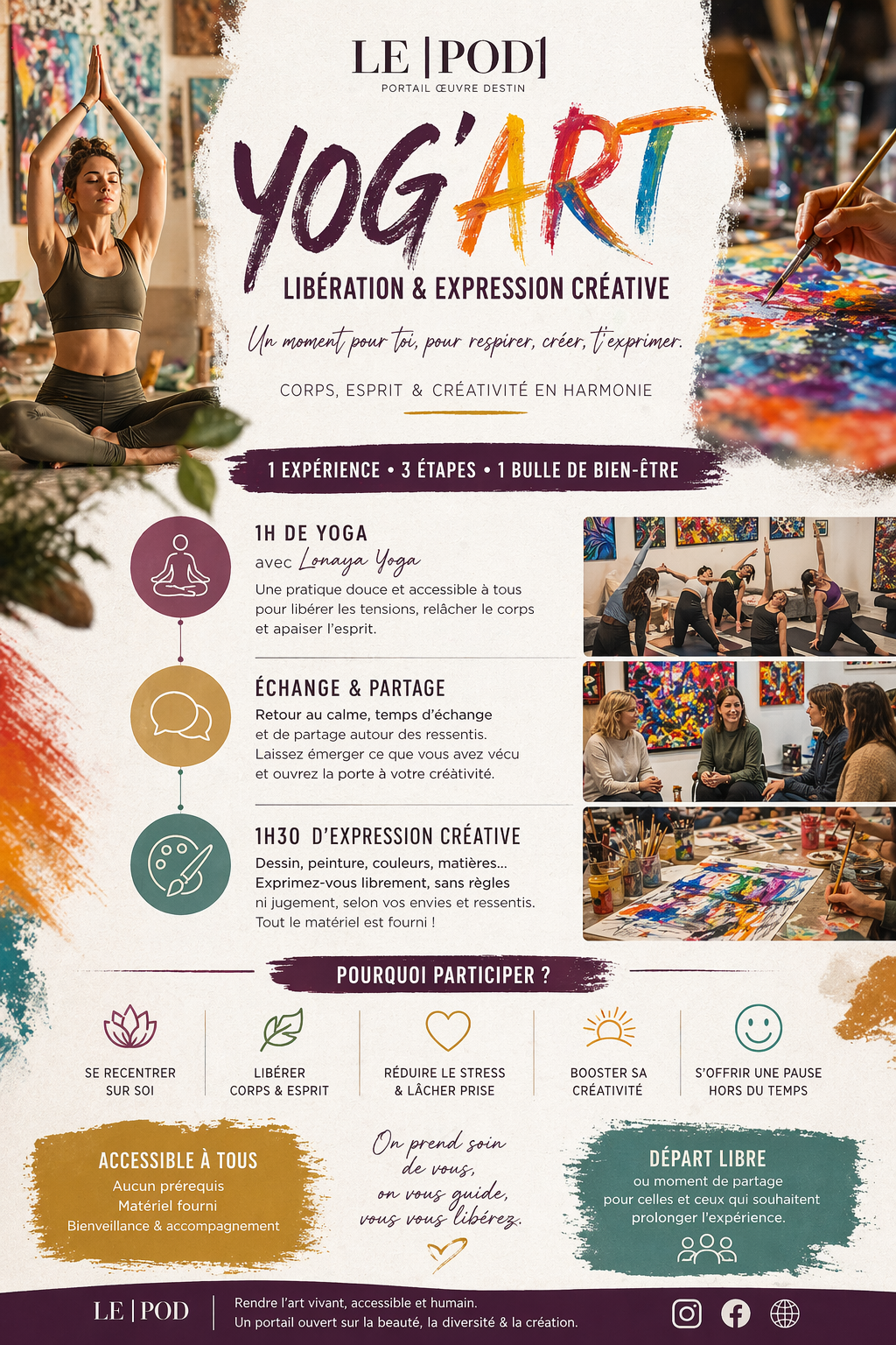 YOG'ART - Corps libre, esprit ouvert