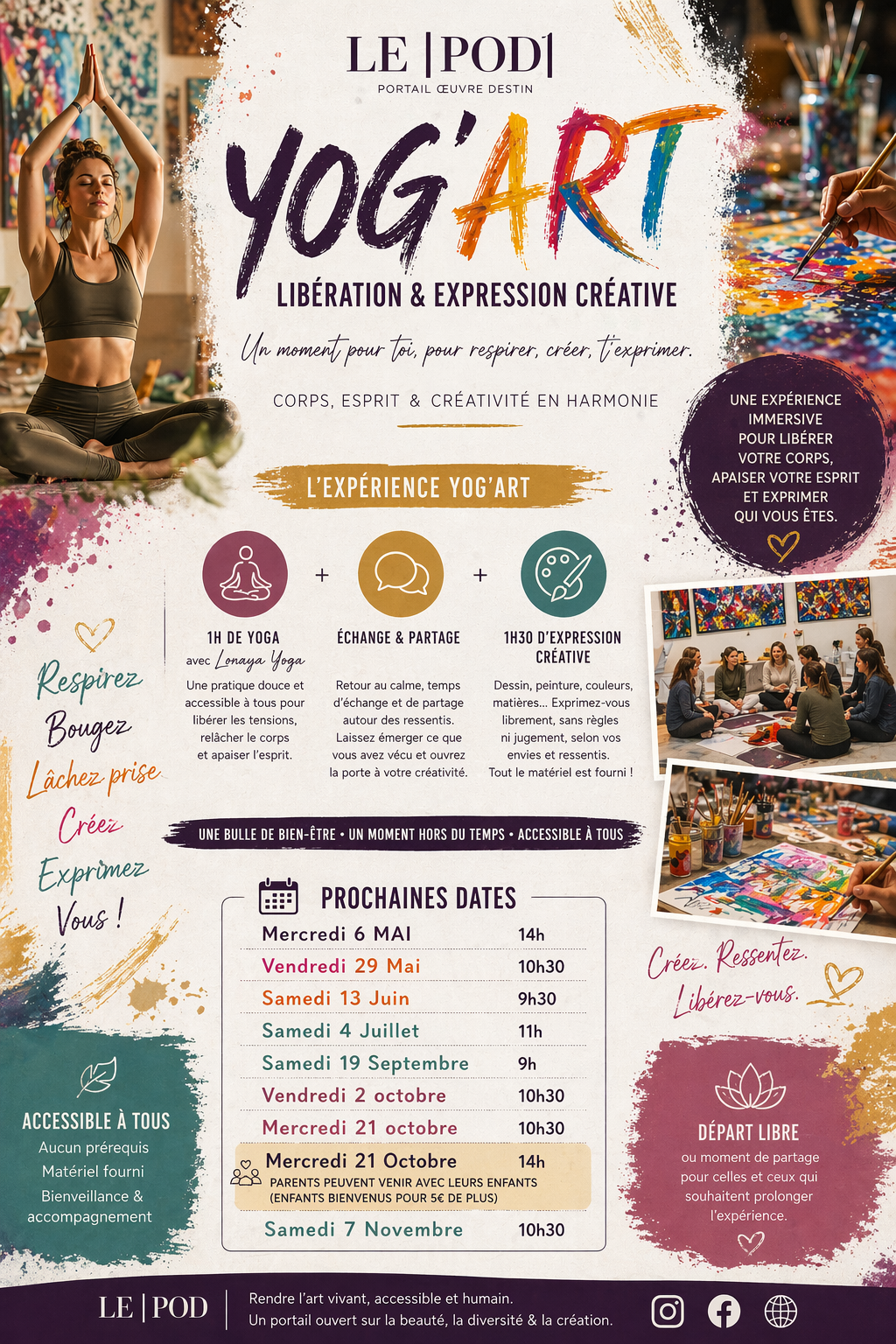 YOG'ART - Corps libre, esprit ouvert