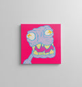 Croque Chicos, peinture néo-pop de Raphaël Bianchi, univers cartoon